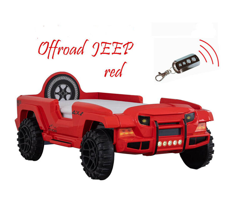 Offroad Jeep Suv Autobett rot